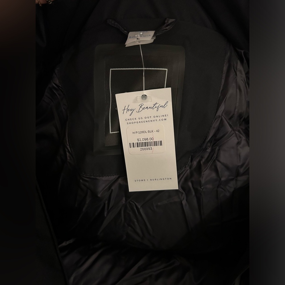 Herno Gore-tex Windstopper Coat Black - Picture 8 of 9